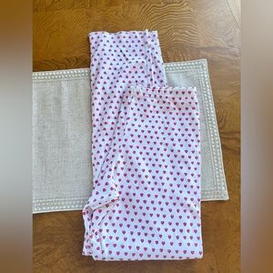 roller rabbit heart pajama bottoms size medium